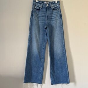 Paige Anessa Wide Leg Jeans
